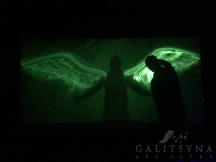 Рисунки светом или снежная анимация в  Алматы, фотография 3