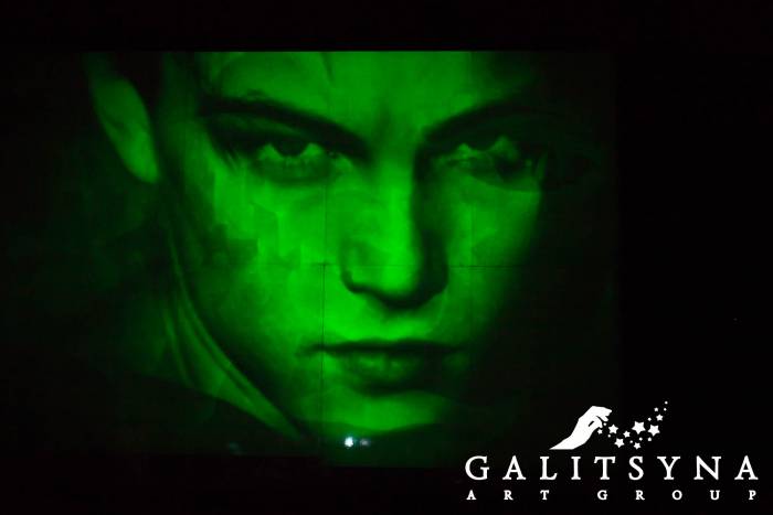 Песочная анимация или светопись в Алматы, фотография 5