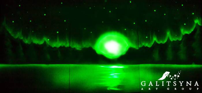 Песочная анимация или светопись в Алматы, фотография 6