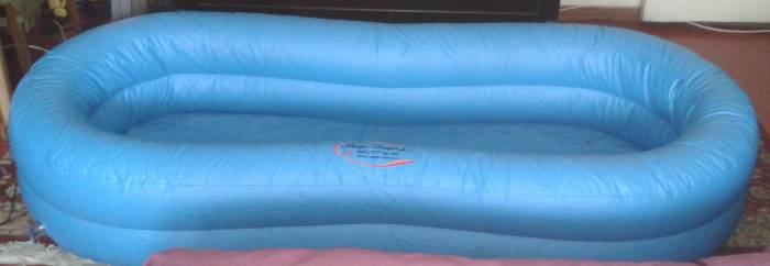 надувная ванна для мытья лежачих больных в кровати, фотография 2