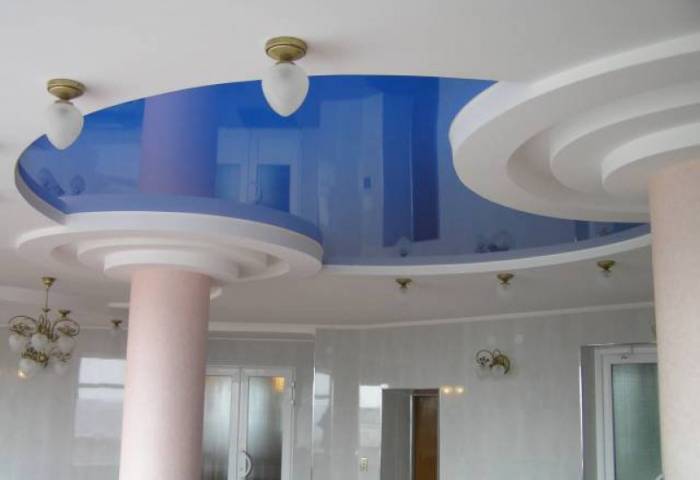 Натяжные потолки. Качество,гарантия на установку, фотография 1