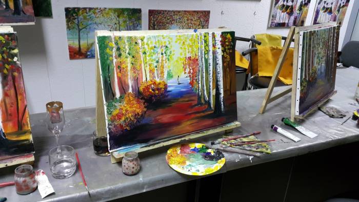 Картина маслом за одно занятие, фотография 2