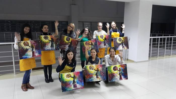 Картина маслом за одно занятие, фотография 3