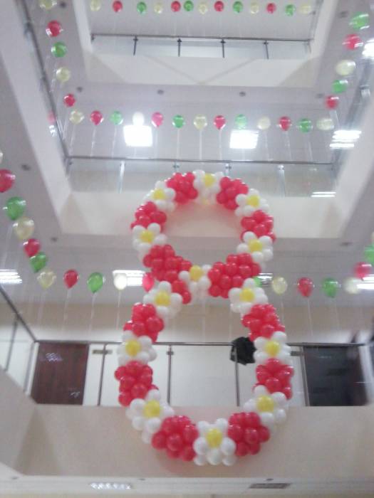 оформление шарами , фотография 2