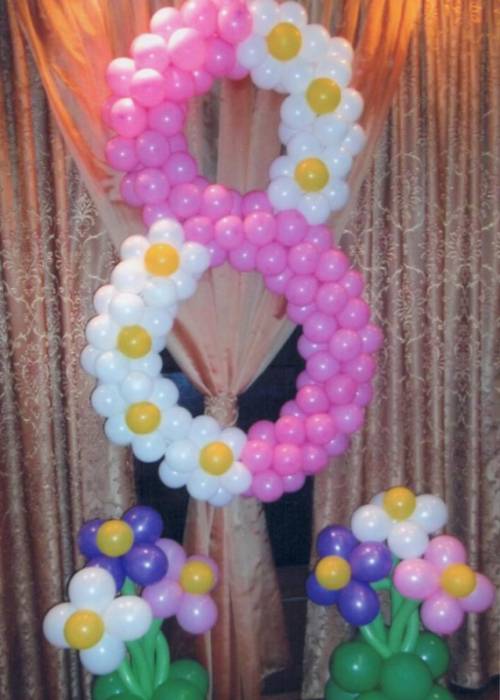 оформление шарами , фотография 4