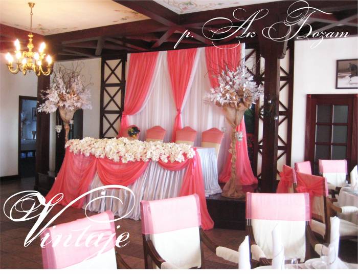 свадебное оформление президиума, фотография 10