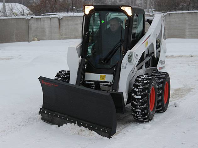 Коммунальное оборудование для мини-погрузчиков, ковши. отвалы, щетки, вилы, захваты для рулонов, фотография 4