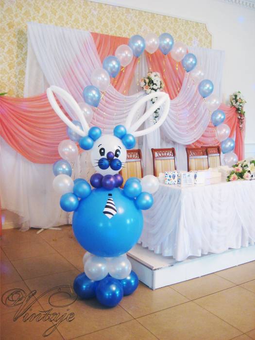 детское оформление шарами, фотография 2