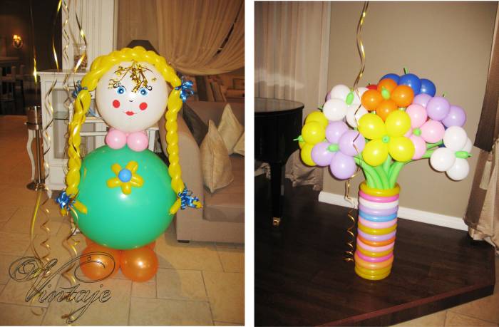 детское оформление шарами, фотография 7