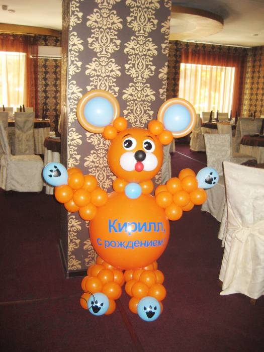 гелиевые шары на детский праздник, фотография 6