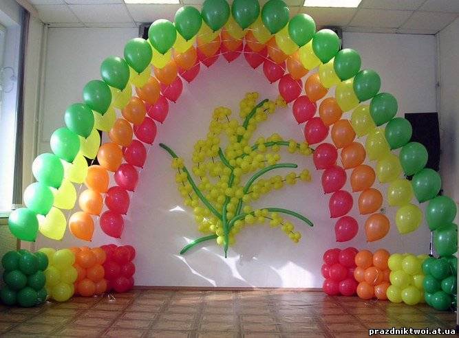 оформление офиса на 8 марта, фотография 4