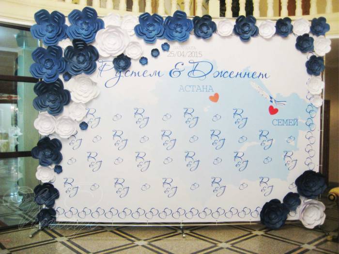 свадебная фото зона, фотография 1