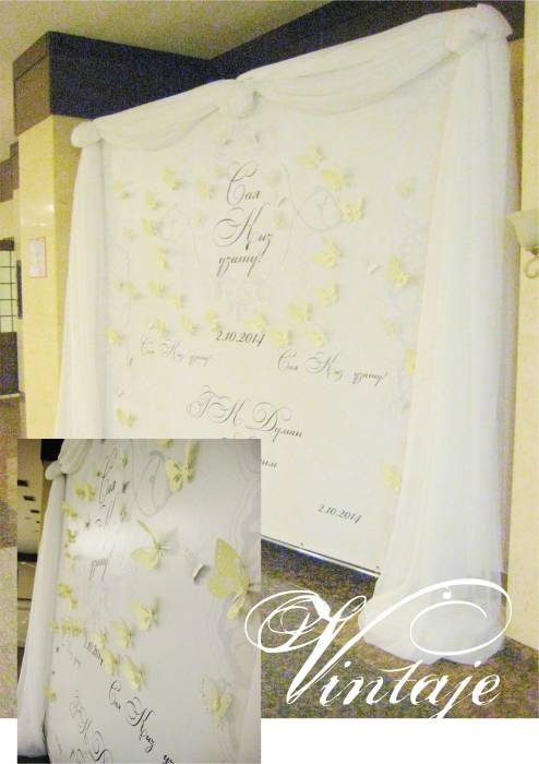 баннер на свадьбу, фотография 5