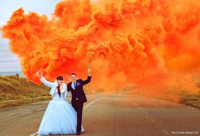 Цветной дым для фотосессий, фотография 4