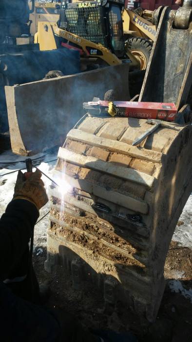 Ремонт  и реставрация ковшей, фотография 2