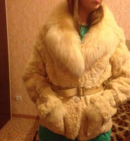продам шубку легкую кролик, фотография 1