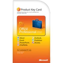 Microsoft office 2010 Professional key Kard, фотография 1