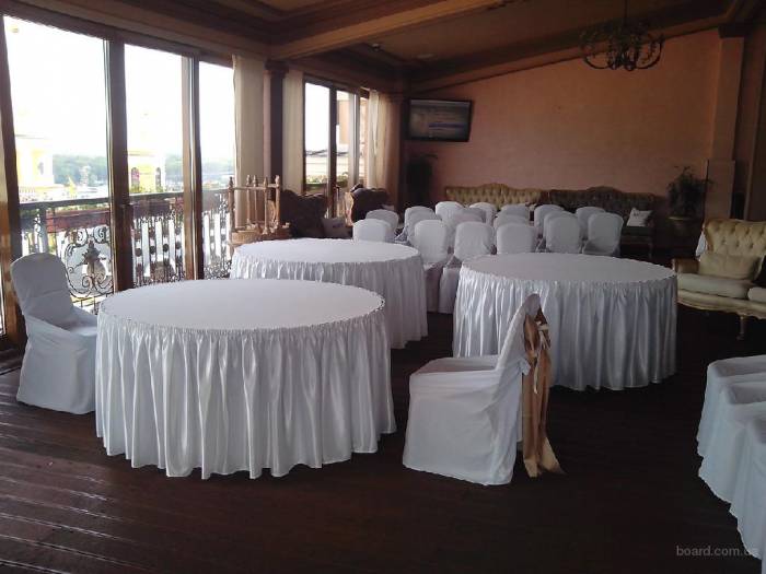 Пошив скатертей, салфеток, чехлов на стулья., фотография 2