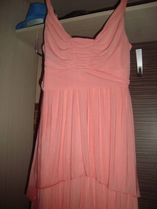 Продам выпускное вечернее коралловое платье от H&M, фотография 2