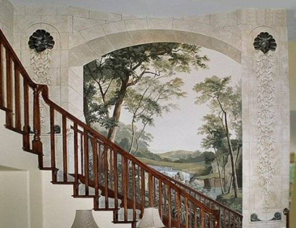 Художественная роспись стен, фотография 2