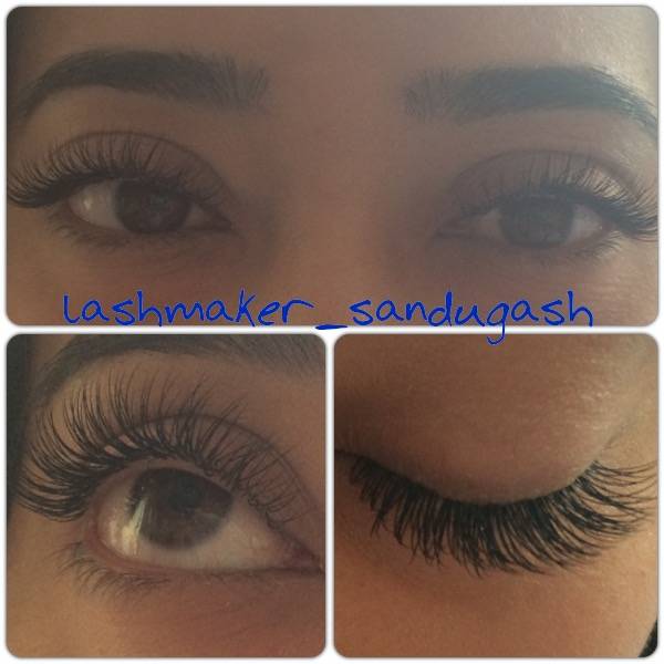 наращивание ресниц, фотография 1