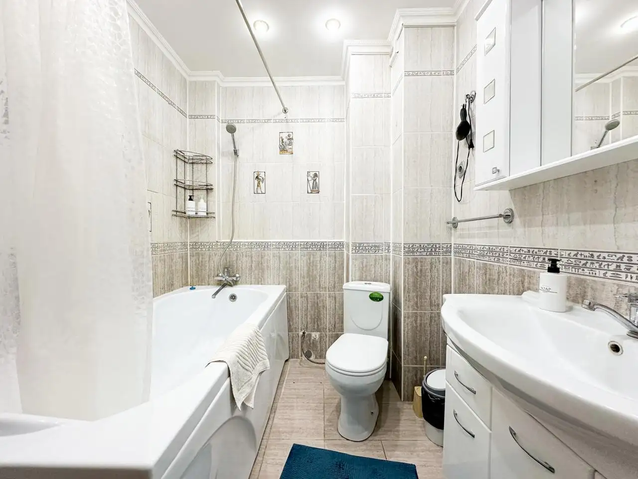 Просторная 3-комнатная квартира, Мкр.Сары Арка 40, фотография 14