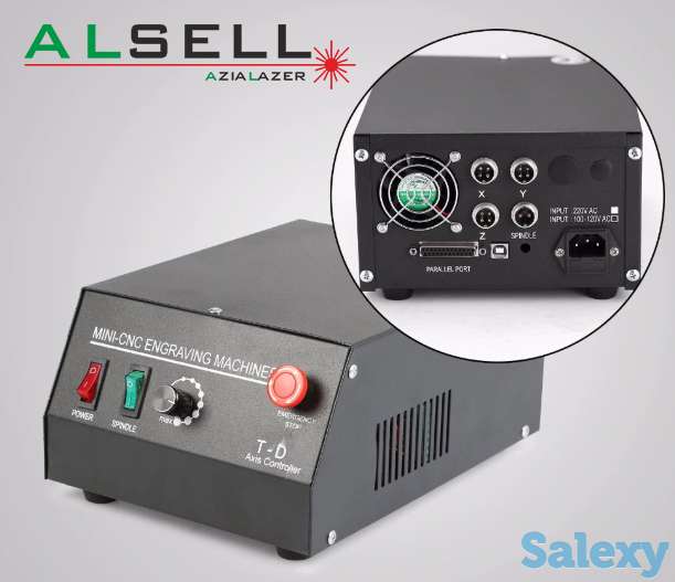 Фрезерный станок / Фрезерно-гравировальный станок 4060 1.5КВТ, фотография 4