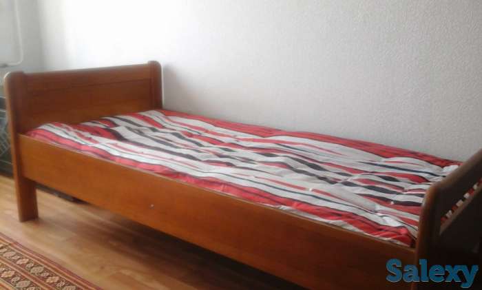Продам кровать деревянная в хорошем, фотография 1