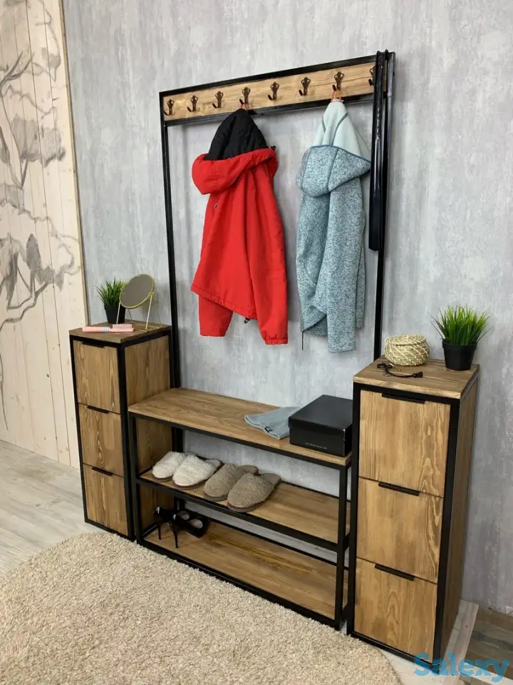 Лестницы на металлокаркасе. Мебель ЛОФТ., фотография 11