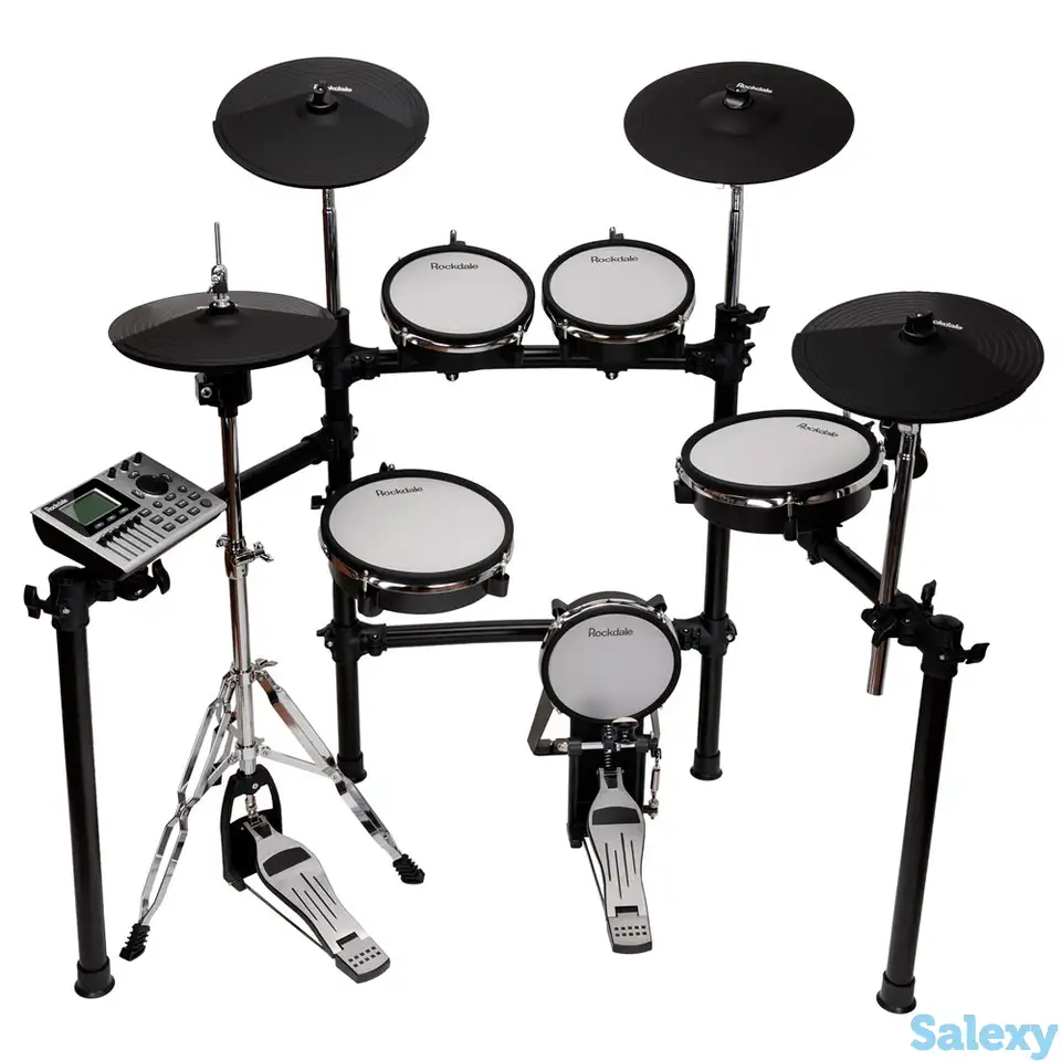 Электронная ударная установка rockdale drums sd201-3sh, фотография 1
