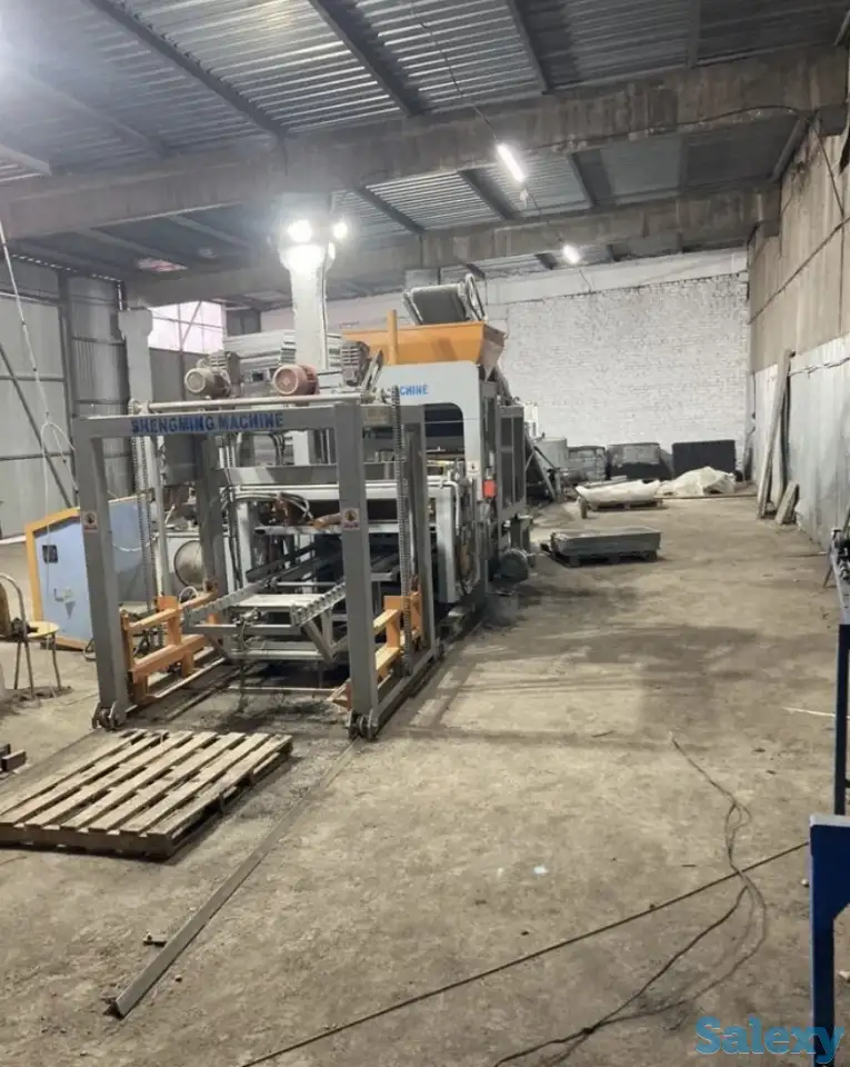 Завод по производству стеновых блоков, фотография 1