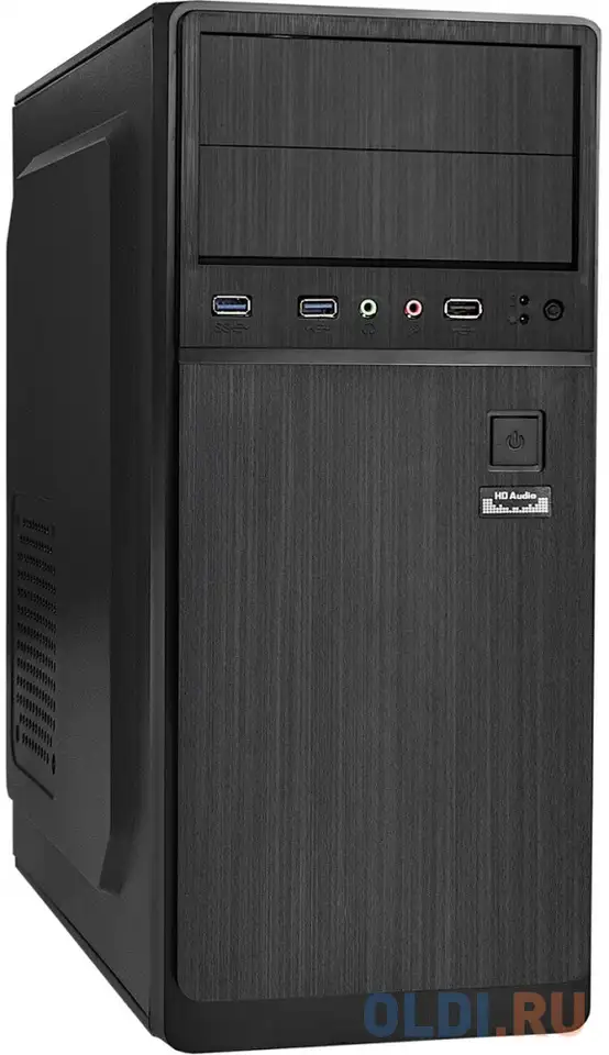 Корпус atx exegate xp-402u2 350 вт чёрный, фотография 1