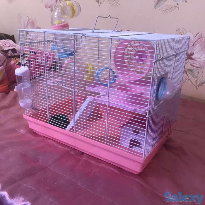 Продам клетка для хомяков 2 -этажный +подарок, фотография 3