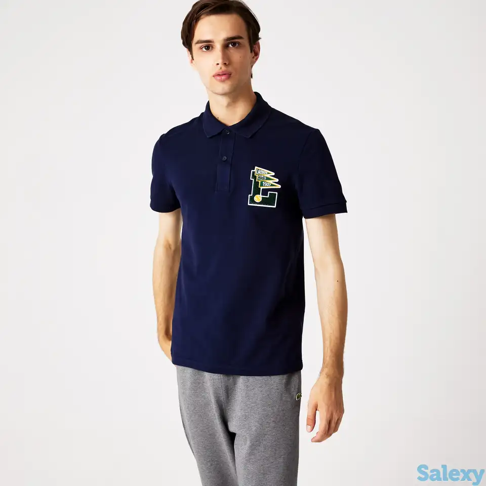 Мужское поло lacoste regular fit, фотография 1
