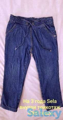 Детские джинсы на 3-4 года, фотография 1