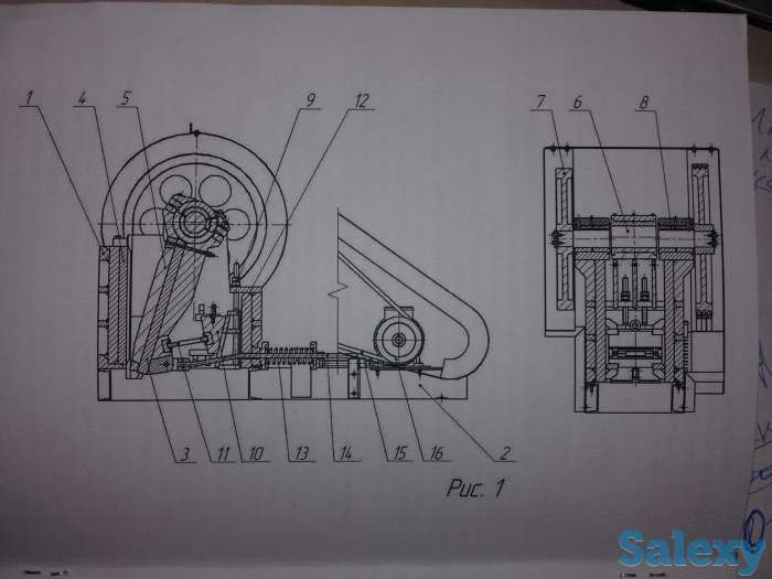 дробилка щековая, фотография 4