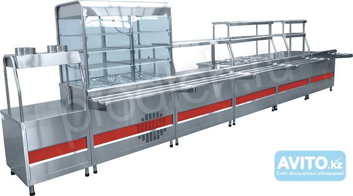 Мармит, линия раздачи для столовой, фотография 1