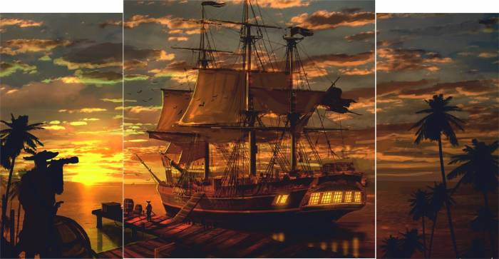 Модульные картины на стекле, фотография 6