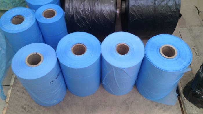 Пленка для бахил, полотно для бахил, фотография 1