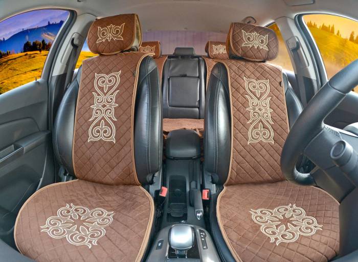 ДВУСТОРОННИЕ НАКИДКИ С НАЦИОНАЛЬНЫМ ОРНАМЕНТОМ, фотография 4