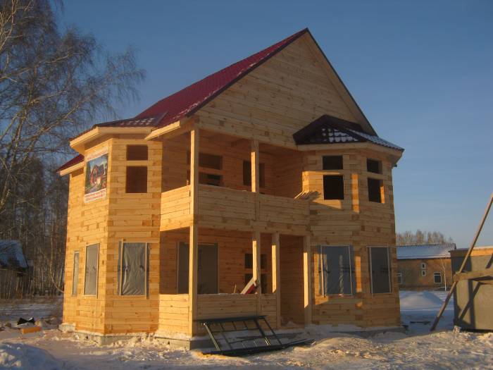 Профилированный брус, фотография 1