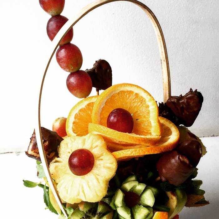Букеты из фруктов , фотография 2
