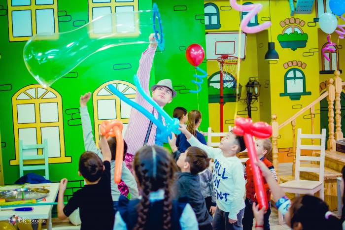 Шоу мыльных пузырей мыльное шоу недорого, фотография 1