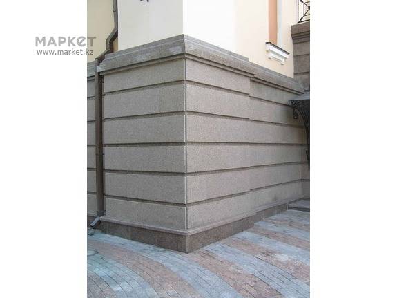 Травертин,гранит,мюнхенка,байрамикс,фасадные работы, фотография 6