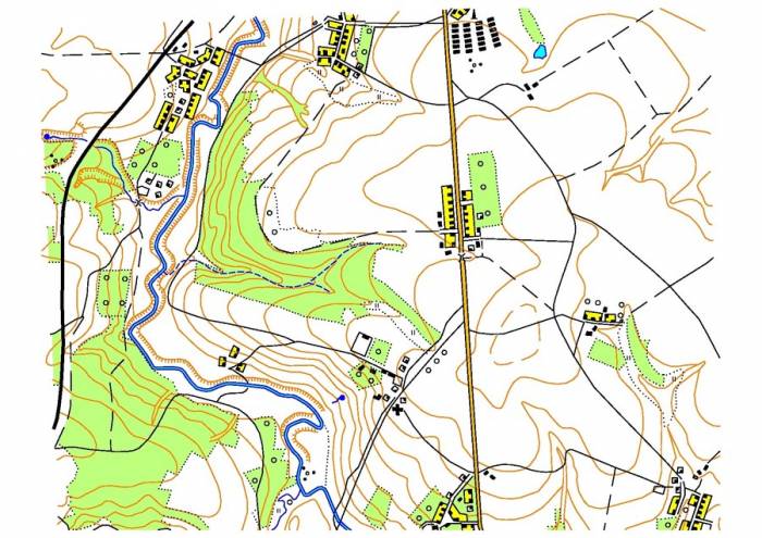 Оцифровка геологических, топографических, инженерных чертежей, фотография 1