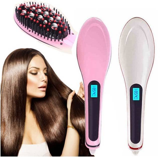 Электрическая расческа-выпрямитель Fast Hair Straightener HQT-906, фотография 1