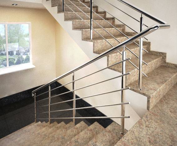 Изготовление и монтаж перил из нержавеющей стали, фотография 2