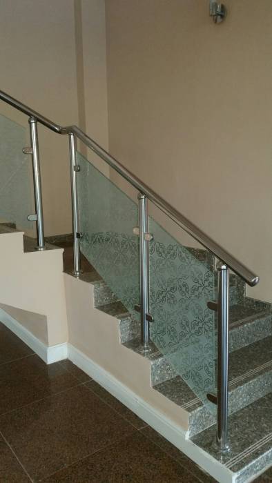 Изготовление и монтаж перил из нержавеющей стали, фотография 4