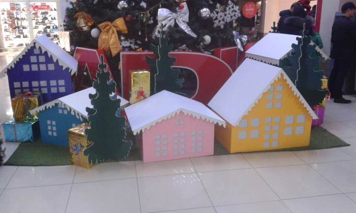 3D фигуры (хардпостеры), декорации, объемные напольные буквы (световые, не световые), фотография 3