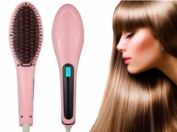 Расческа выпрямитель FAST HAIR STRAIGHTENER, фотография 2